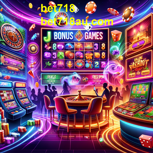 Explorando os Jogos de Bônus Especiais no Bet718